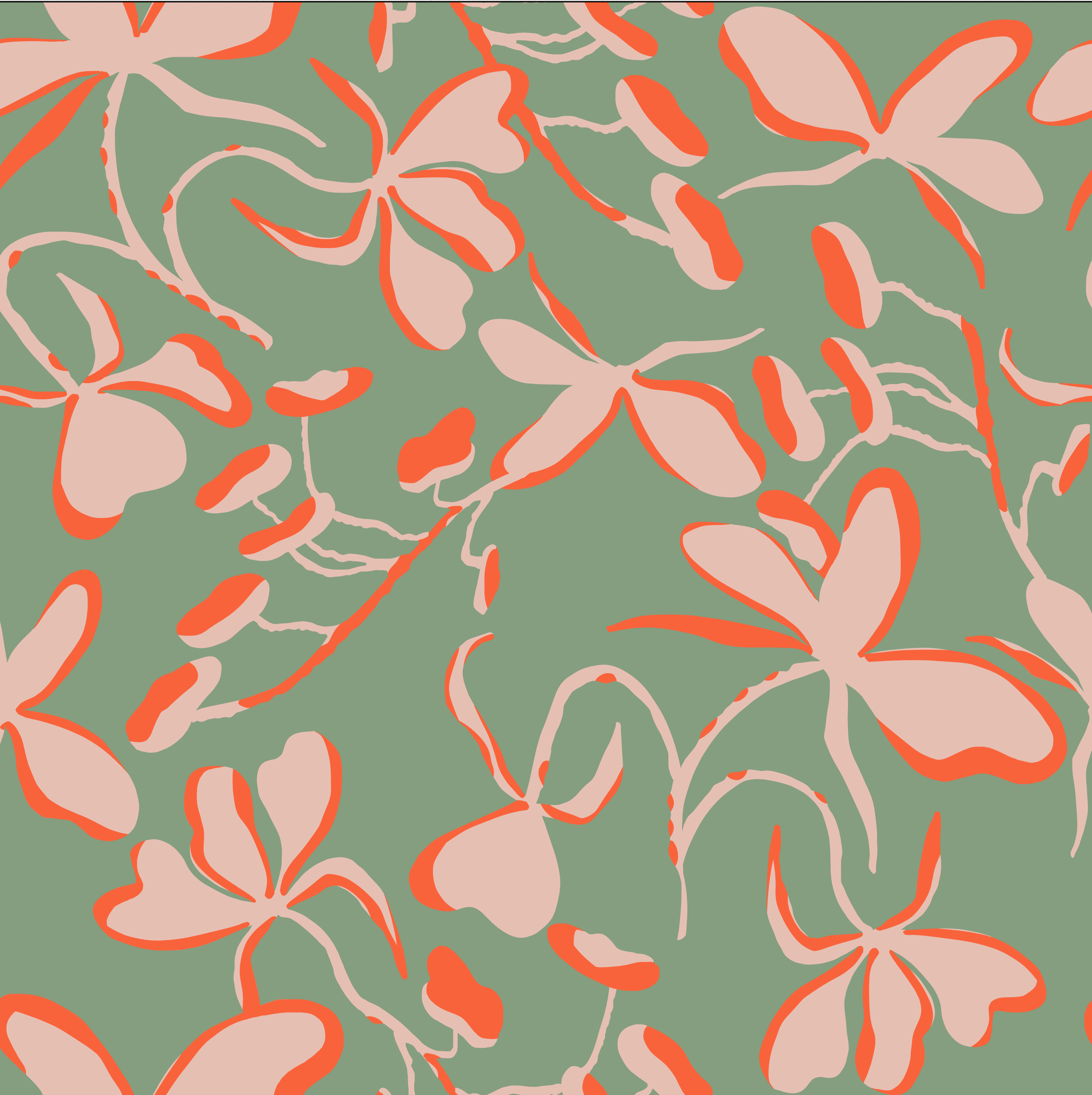 Visco Estampada NAECOCEL® Pigmento 96934 – Recanto de Verão